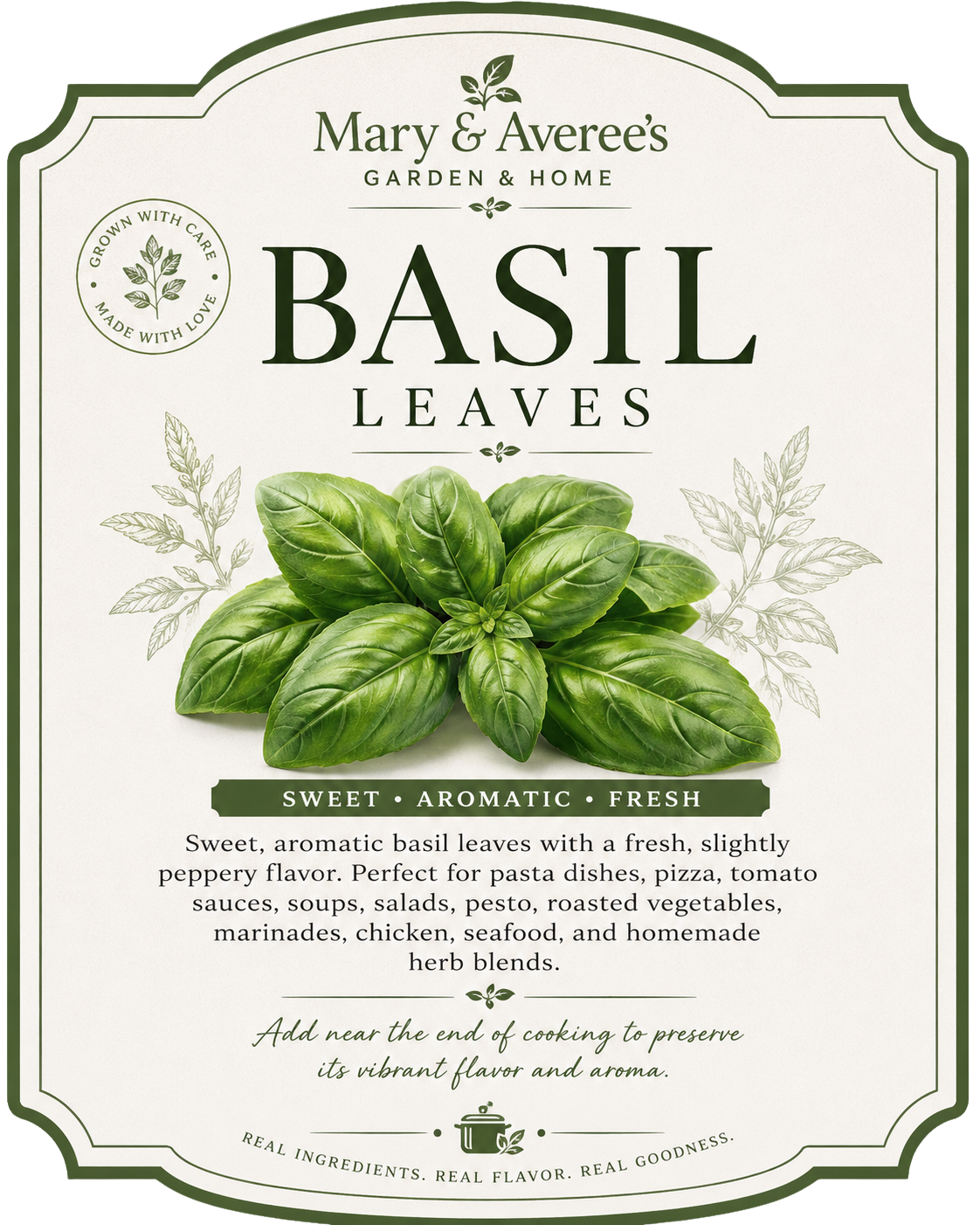 Homemade Seasonings & Herbs